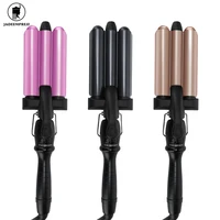 

Top 10 Selling Product Bag Styling Tool Hair Curling Wand, New Design Hair Perm Machine Professional 3 Barrel Curling Iron