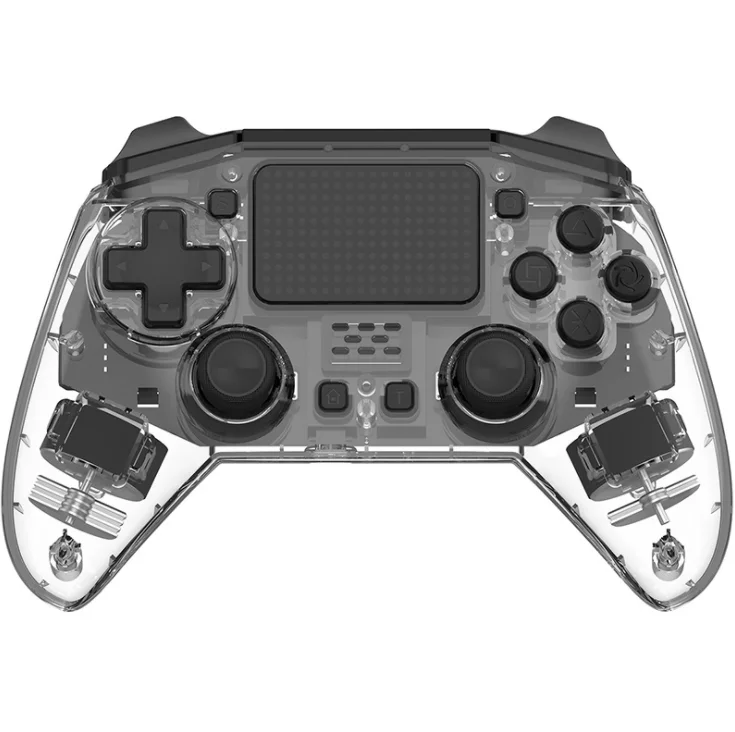 

Transparent Wireless Controller for Sony PS4 Games Console Controller USB Handle Grip
