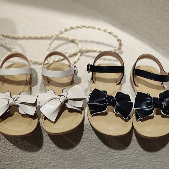 

Girls Sandal Summer 2021 Children's Bow
