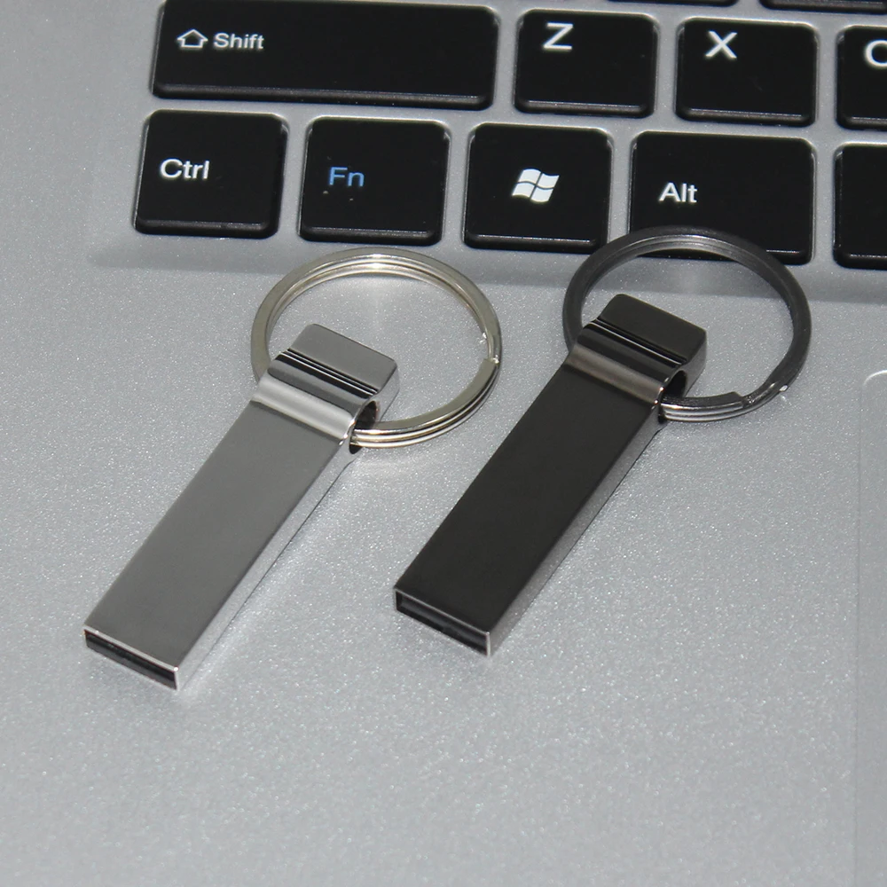 

JASTER metal key pen drive 4GB 8GB 16GB 32GB 64GB 128GB USB2.0 pendrive cle usb stick keychain custom logo usb flash drives