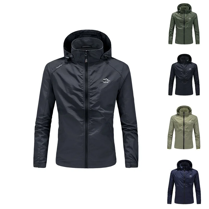 

New arrival Autumn oem wholesale men jacket custom windproof breathable outdoor jackets Duffle jacket for men