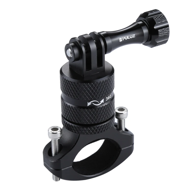 

Factory PULUZ 360 Degree Rotation Bike Aluminum Handlebar Adapter Mount with Screw for GoPro