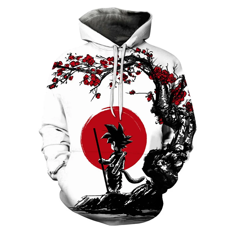 

Top Streetwear 3D All Over Print Pullover Hoodie Sweatshirt Custom Anime Hoodie Street Fashion Mens Hoodies