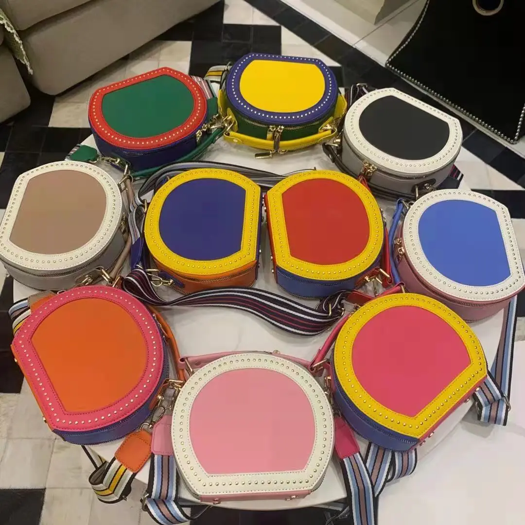 

Outdoor casual ladies purses fashion handbags for women luxury leather purses, 12 colors