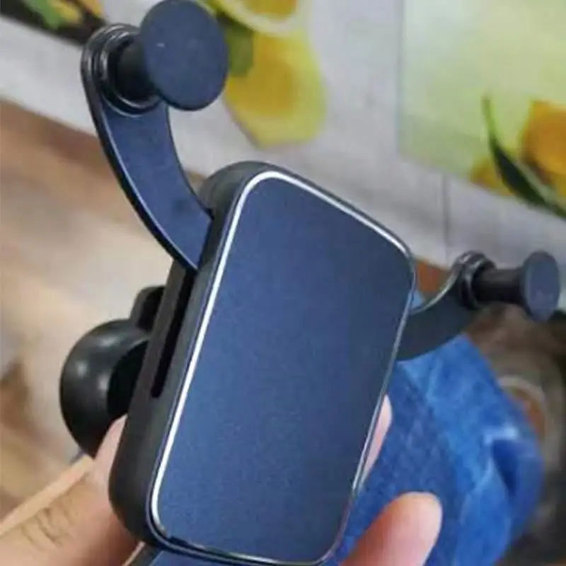 

Gravity tablet phone holder HOPqg heavy-duty universal car mount holder, Black