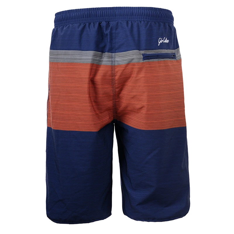 

Drop Shipping Men's Mesh Lining Beach Shorts Men Casual Summer Surf Board Shorts Mens Mid Knee Length Swimwear Short