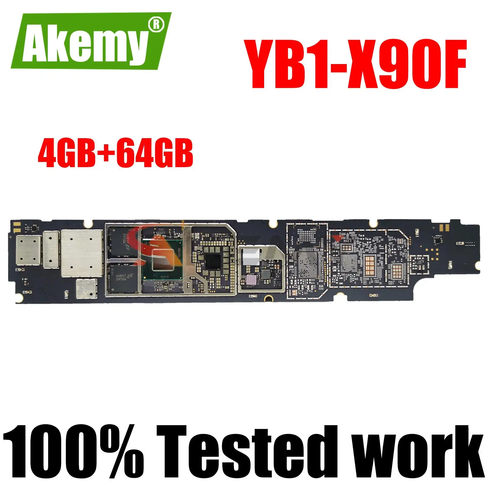 

YB1-X90F Original Unlocked Motherboard Work Well Mainboard Circuit Logic Board for Lenovo YB1-X90F 4GB+64GB