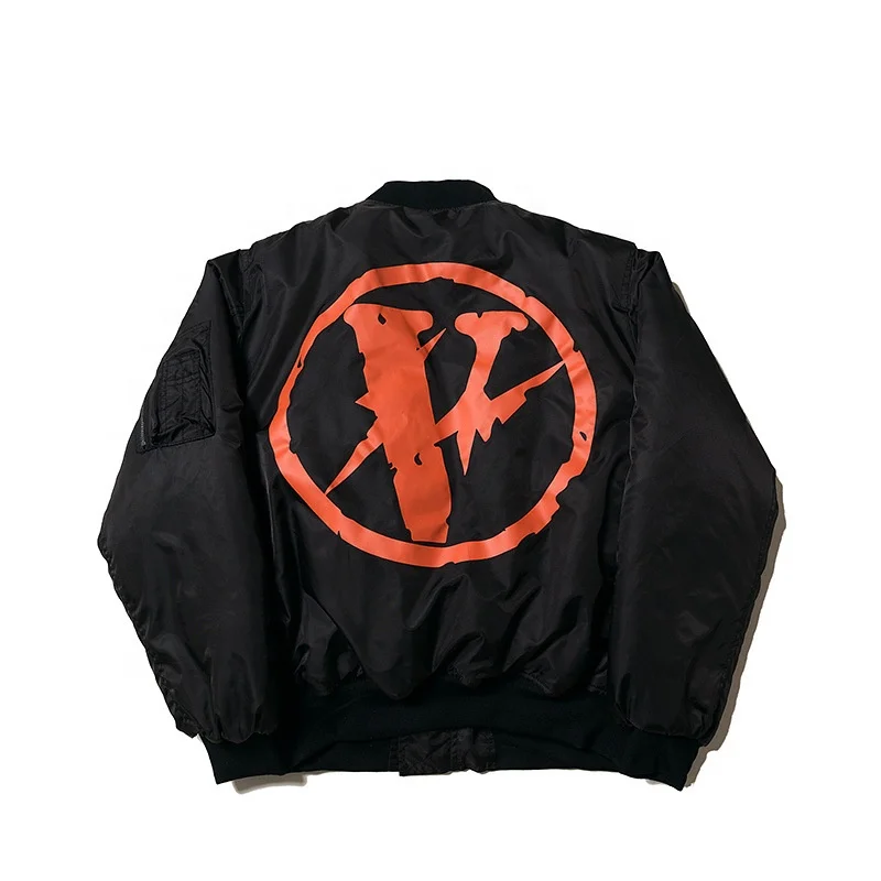 

Hot Sale V Lone Logo Print Thick Coat Winter Warm Men's Vlones Jacket