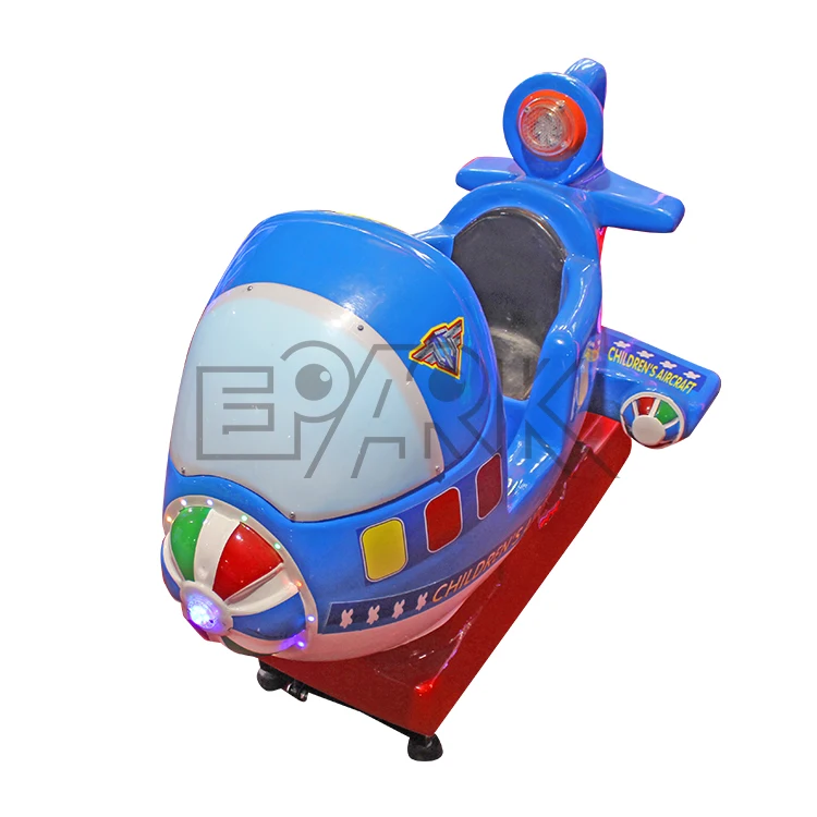 

game machine ic card payment system mini plane sit on machine EPARK kiddie ride for mall rental game machine