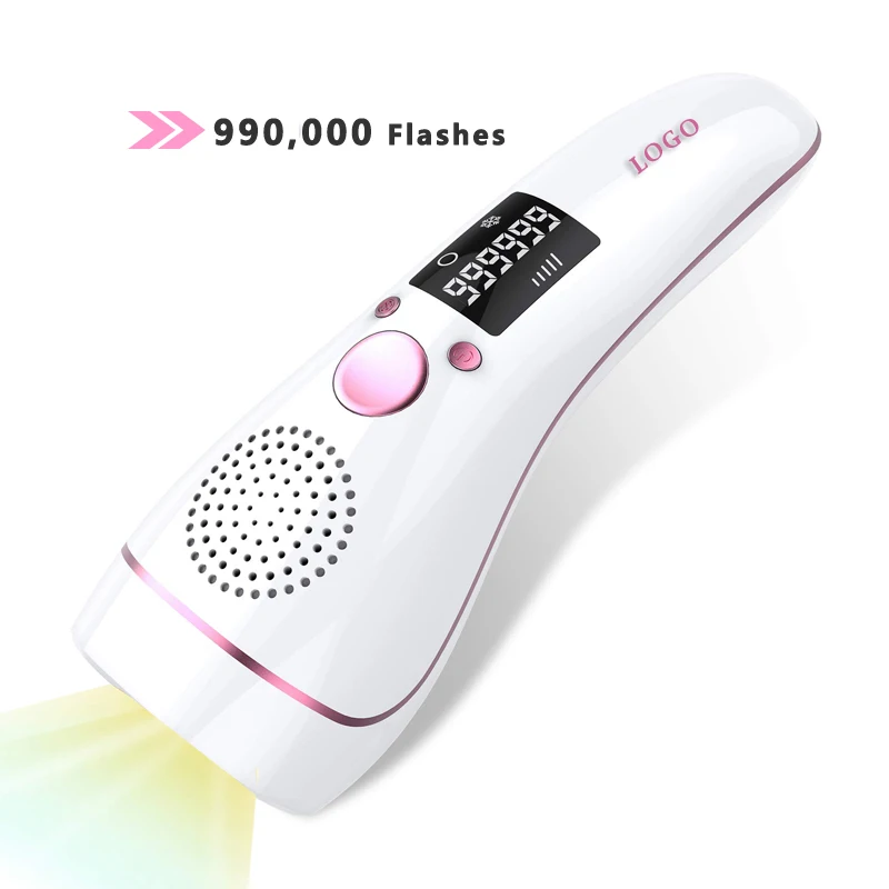 

2020 IPL Hair Removal for Women, Men Ice Cool Portatil Home Use IPL Machine,999999 Pulse Painless Permanently Hair Laser Removal, White