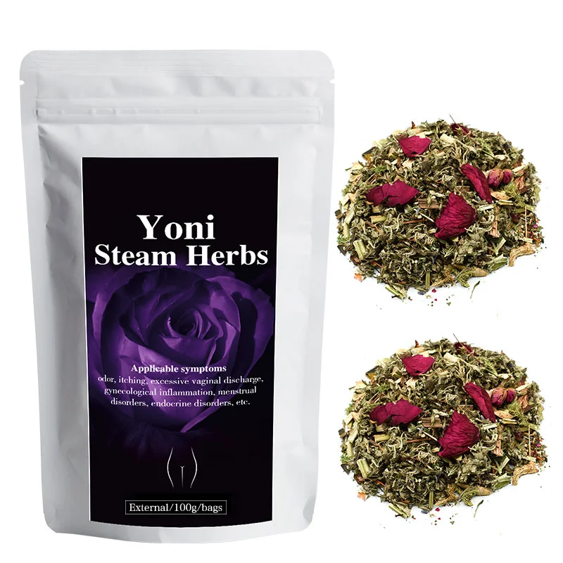 

Hot Sell OEM 100% Pure Organic Natural 50g 100g Women Vaginal Detox Cleanse Yoni Steam Herbs