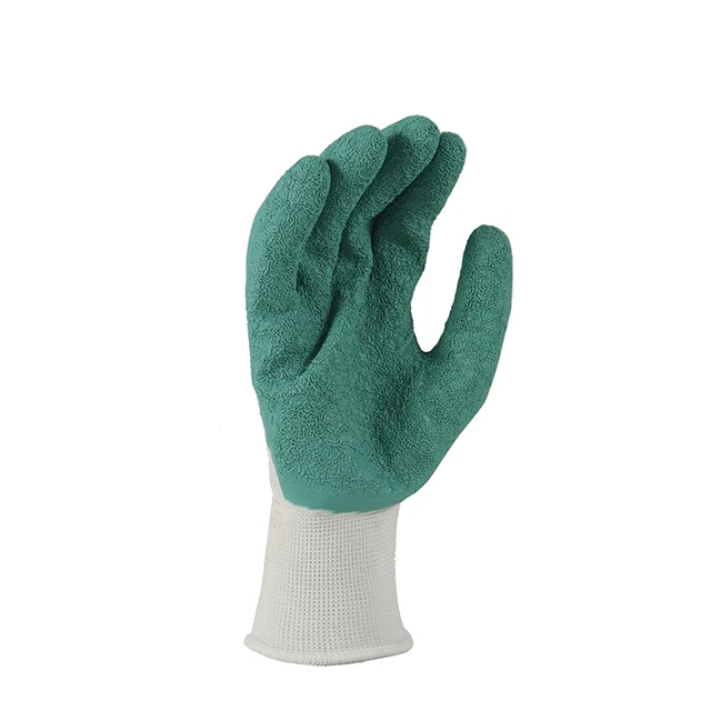 
Environment Friendly Gardening Working Gloves,13G Latex Coating Protection Anti-Abrasion Safety Gloves 