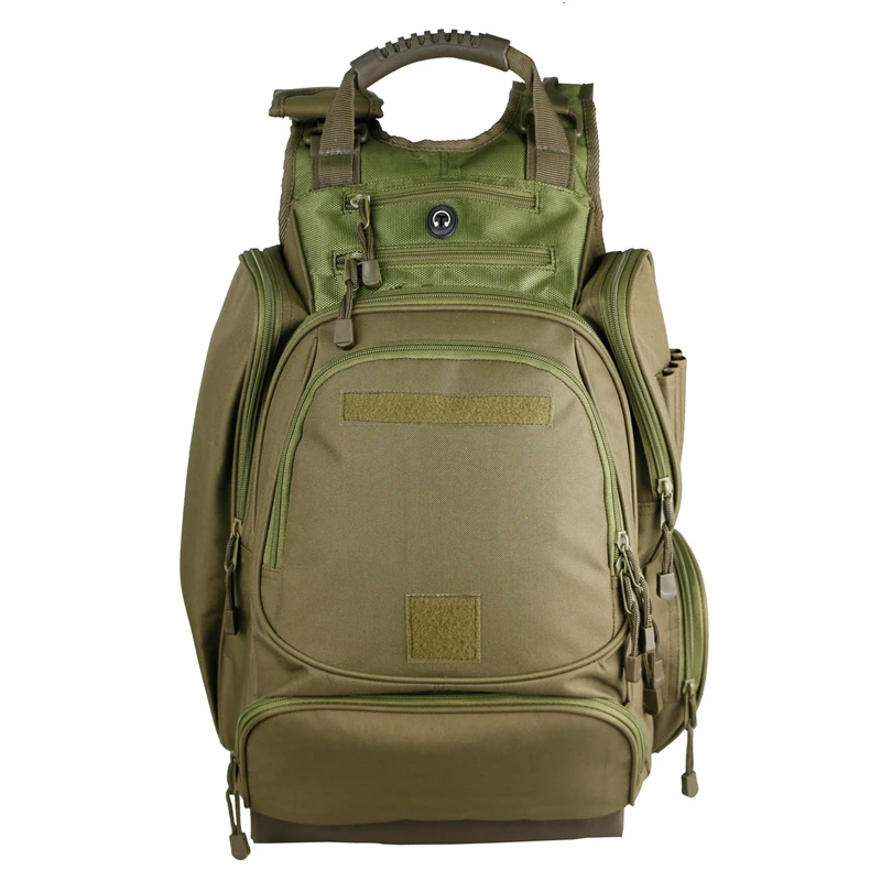 

outdoor 3p tactical backpack hiking backpack military tactical backpack large military canvas ZAINO TATTICO Military bag, Green -military bag