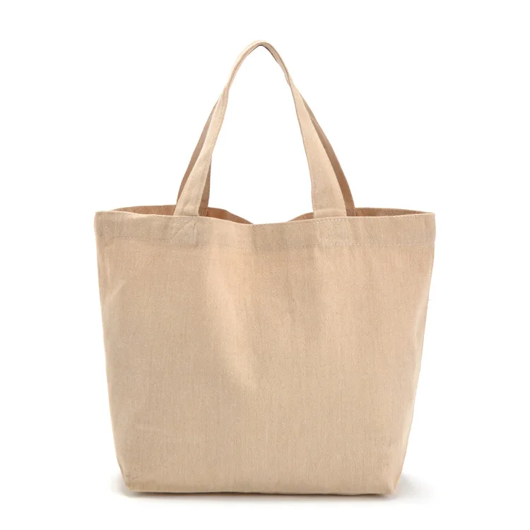 

Low MOQ large reusable cotton canvas tnt shopping bag