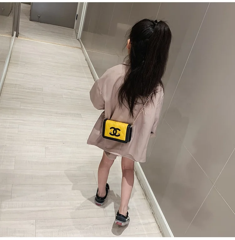 

Korean Girl's Satchel Bag Leather 2020 Cute Kid Mini Wallet Handbag Girls Princess Messenger Bag Children Flower Shoulder Bags