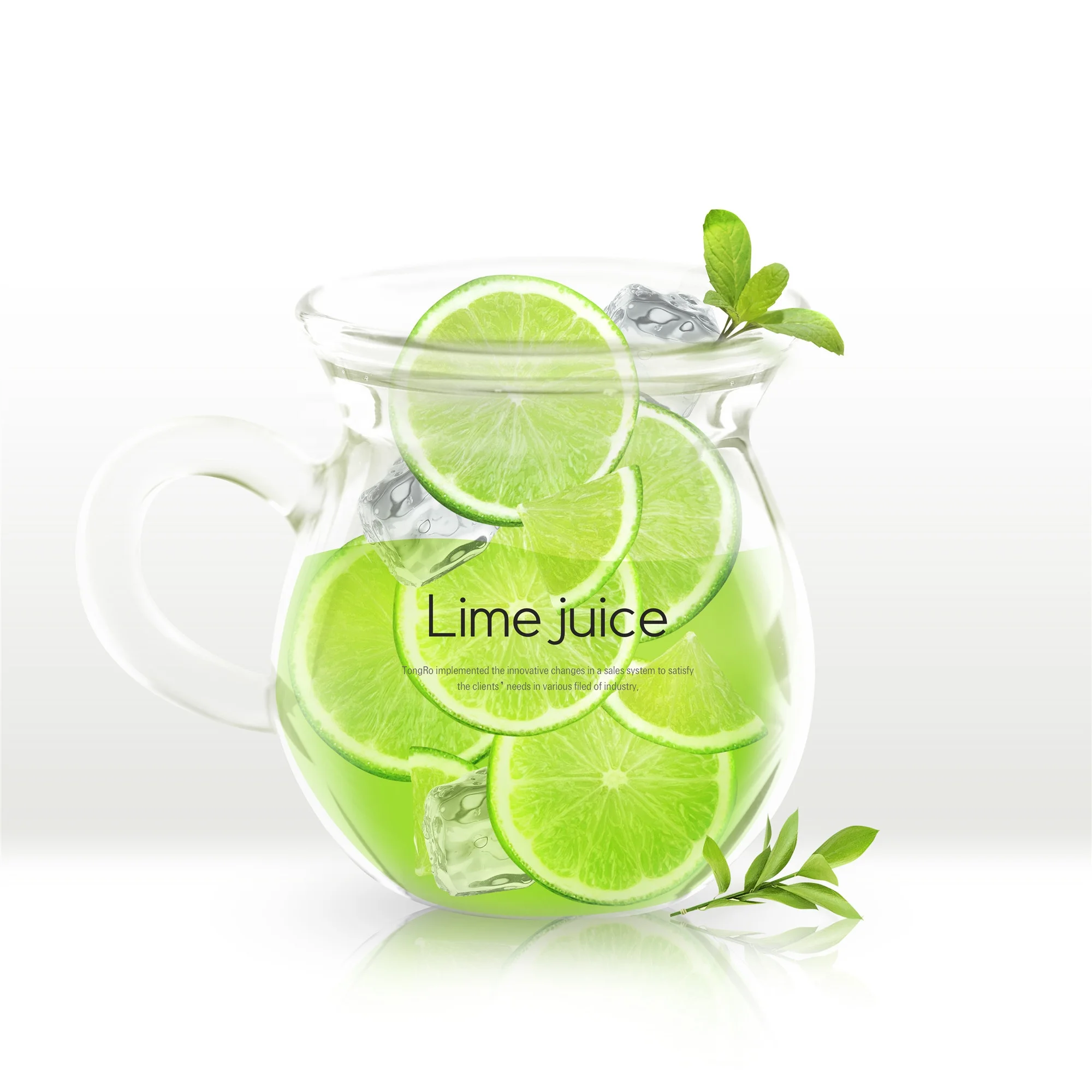 
Fashion fruit drink creative graphic editor 