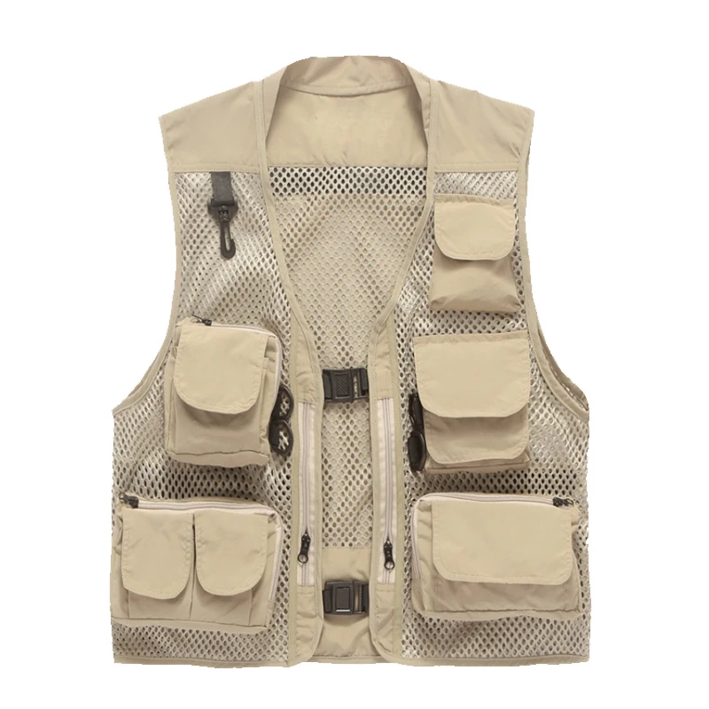 

Outdoor Fishnet vest Quick Dry Crane Sports Wear Jacket Fishing Photography Travel Vest