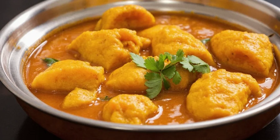 Rogan Josh with steamed rice