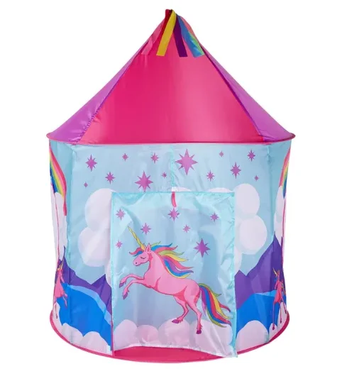 

pink kids circus tent house indoor outdoor durable girls princess play tent