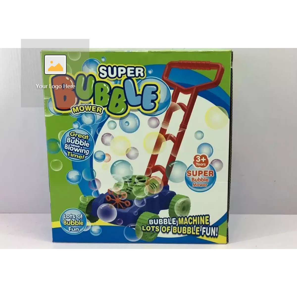 Super Lawn Bubble Mower Bubbles Machine Blower Garden Party Summer Toy 