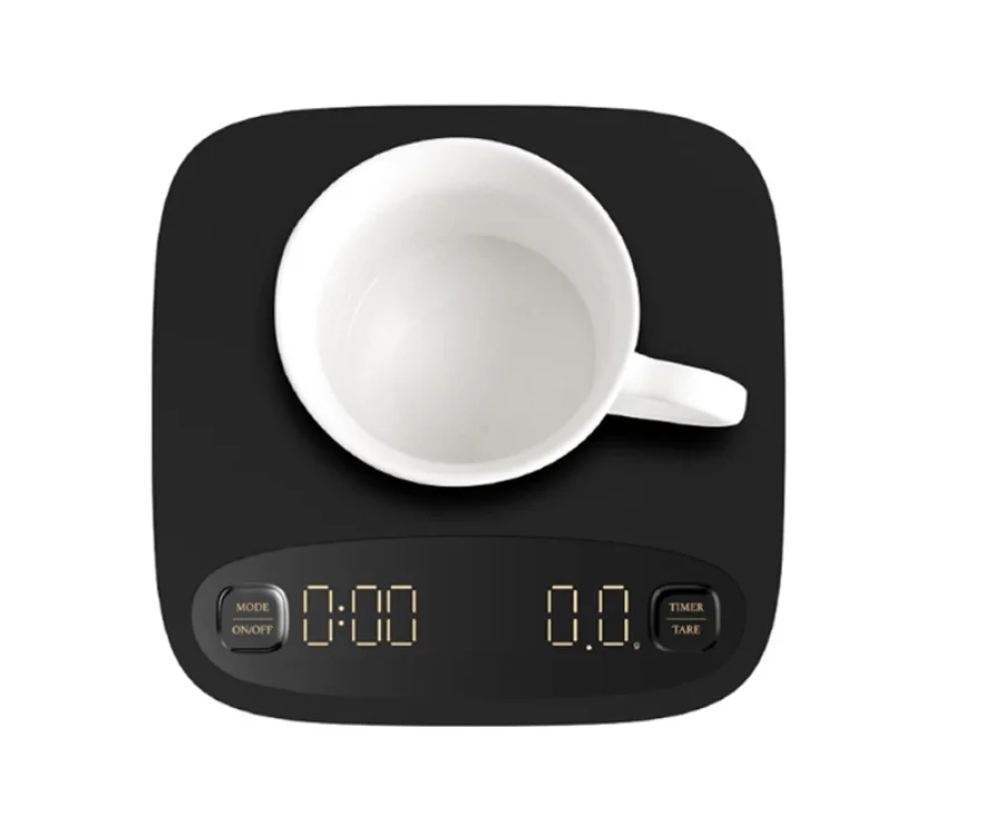 

Touch Screen Electronic Digital Coffee Scale With Timer USB Recharge Kitchen Weighing Scales LCD Display Measure Tools 2kg/0.1g