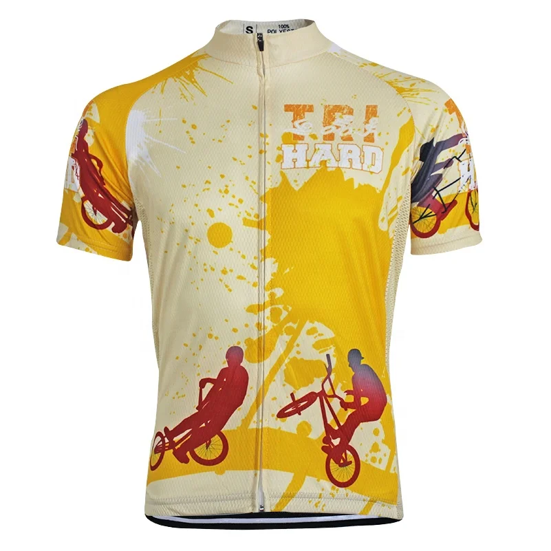 

HIRBGOD MT008 Outdoor Cycle Jersey Men Cycling Jersey Short Sleeve Bike Jersey Bike Ridding Cycling Wear