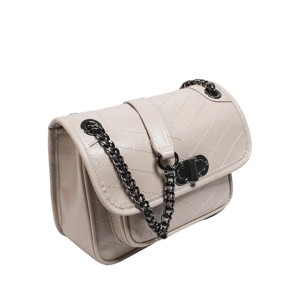 

Fashion ladies side bags for girls shoulder chain sling bags for women, Skin pink, black, burgundy, brown