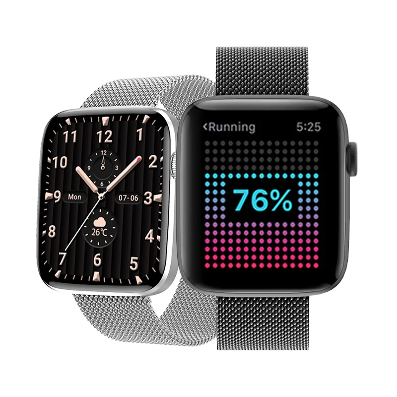 

2022 DT1 Smart Watch with Heart Rate Monitoring BT Call Sports Bracelet Waterproof Women Men Fitness Tracker Smartwatch