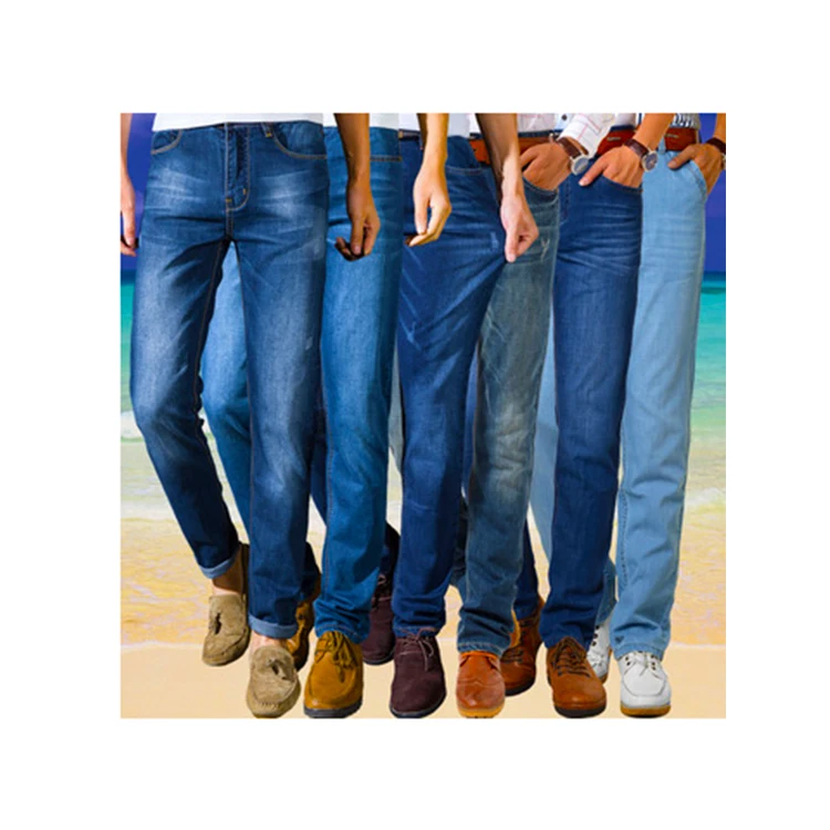 

2020 The Latest Products Fashionable Patterns Denim Fabric Common Style Men Clothes And Jeans Oem Custom Casual Close-Fitting St