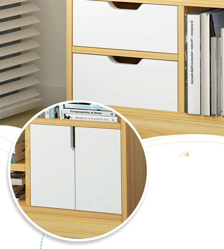 Diseño Estilo Moderno Muebles De Oficina De Madera De 9 Cubo De