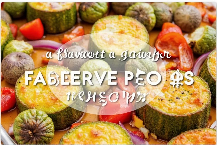 Seasoning combinations on a plate