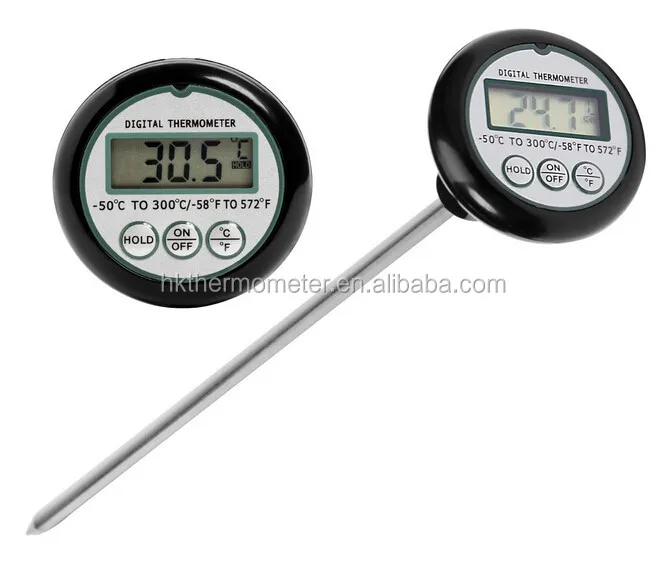 

SN014 Digital Meat Thermometer Waterproof Food Thermometer, Back