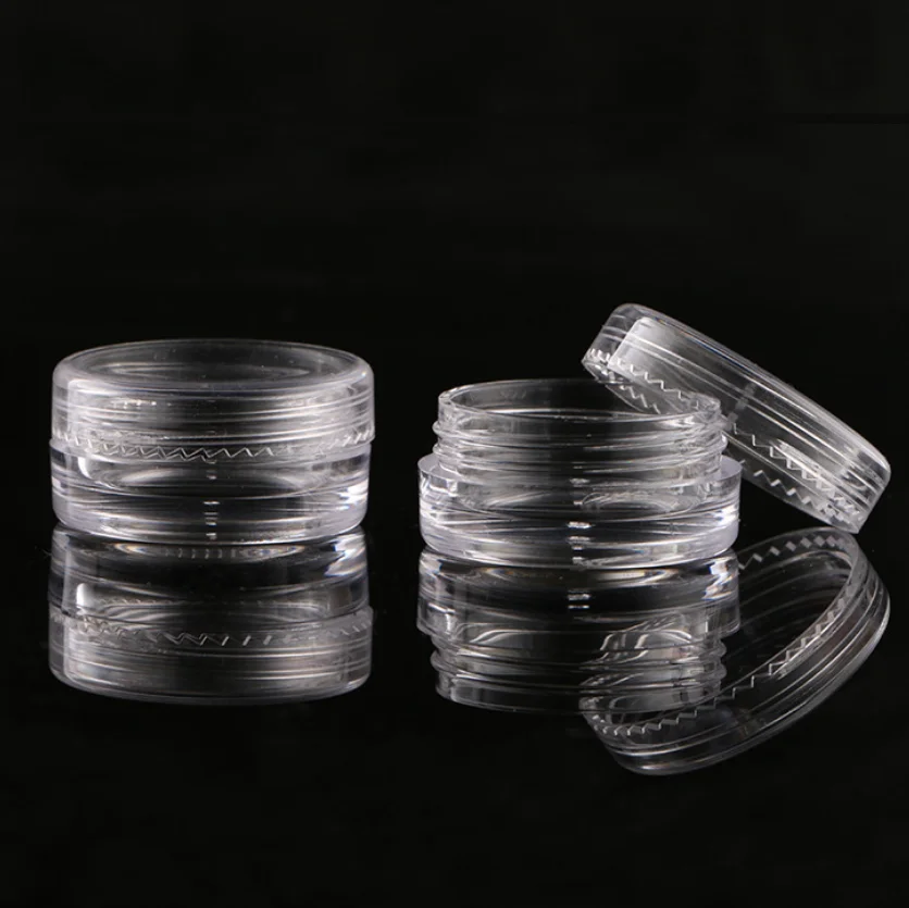 Artist Set Of Empty Plastic Paint Pots,High Quality Clear And Paint