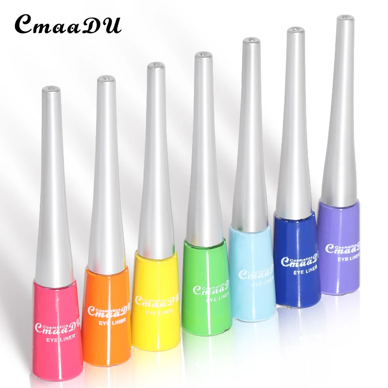 

Private label 17 colors color eyeliner long lasting waterproof matte liquid