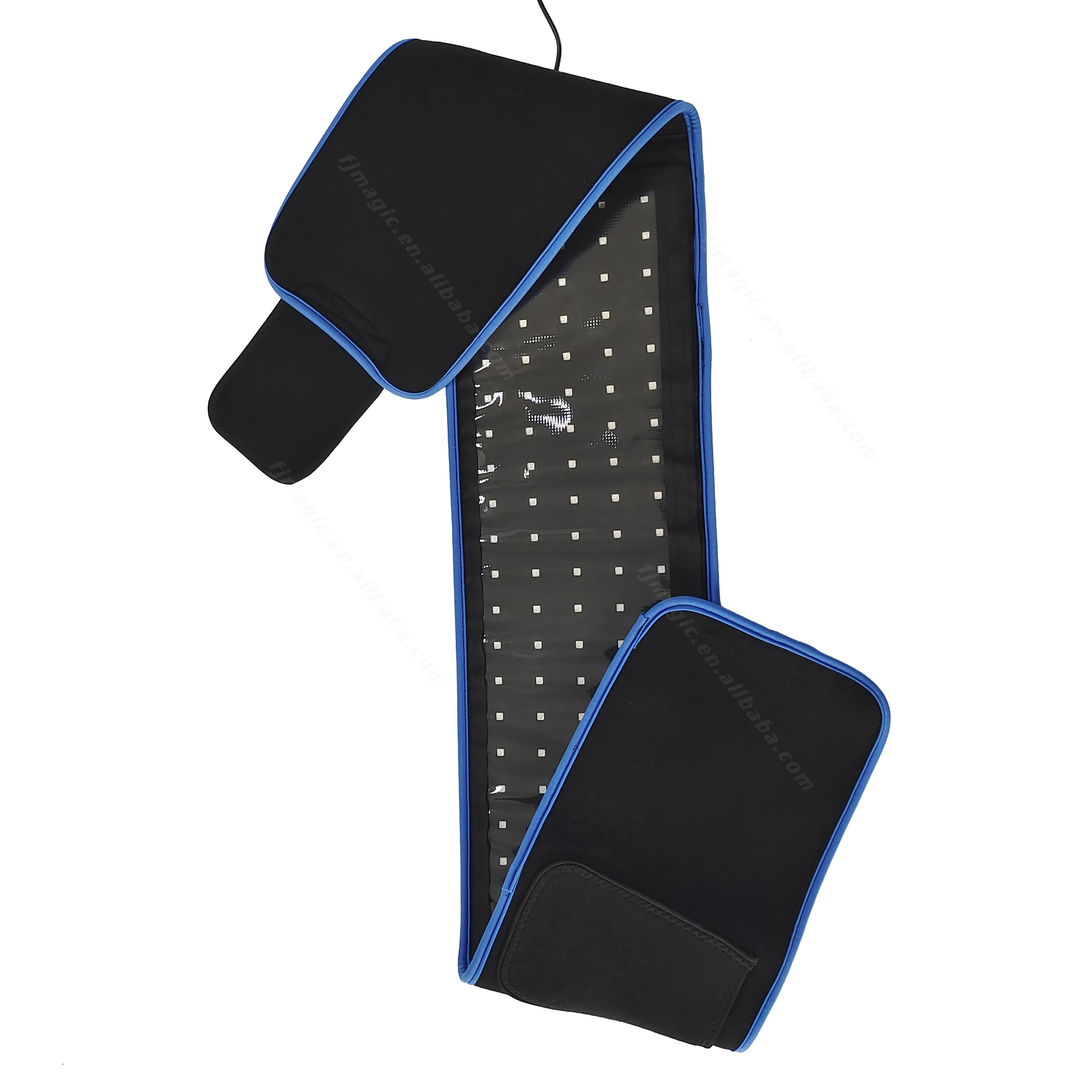 

wholesale New Arrival Led Light Therapy Fat Loss Machine Red Light Therapy Belt Red Light Slimming body wraps, Black