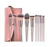 2019 new makeup brush Best selling creative fashion makeup brushes cosmetic 10pcs kabuki champing gold makeup brush
