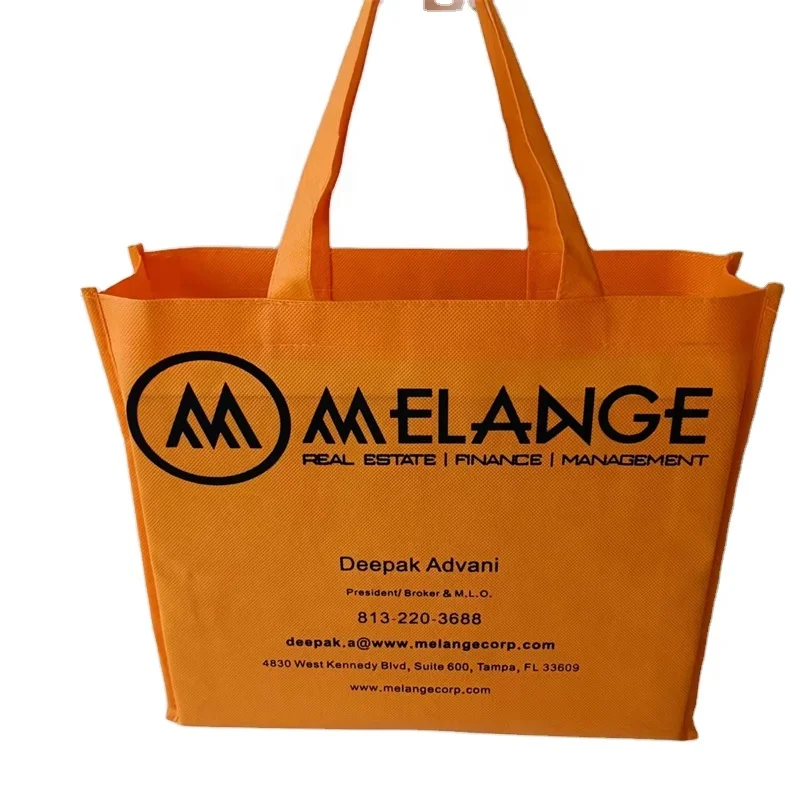 

Wholesale Customized Non Woven Bag Promotional Eco-friendly Clothing Shopping Tote Bags
