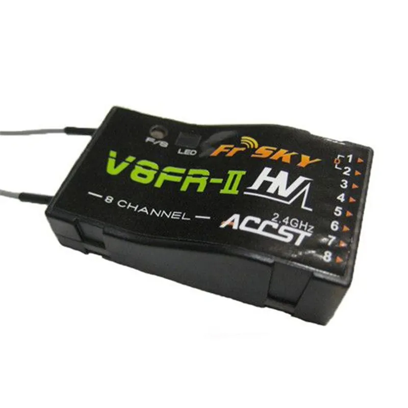 

FrSky V8FR-II 2.4G 8CH Receiver HV Version for Radio Transmitter