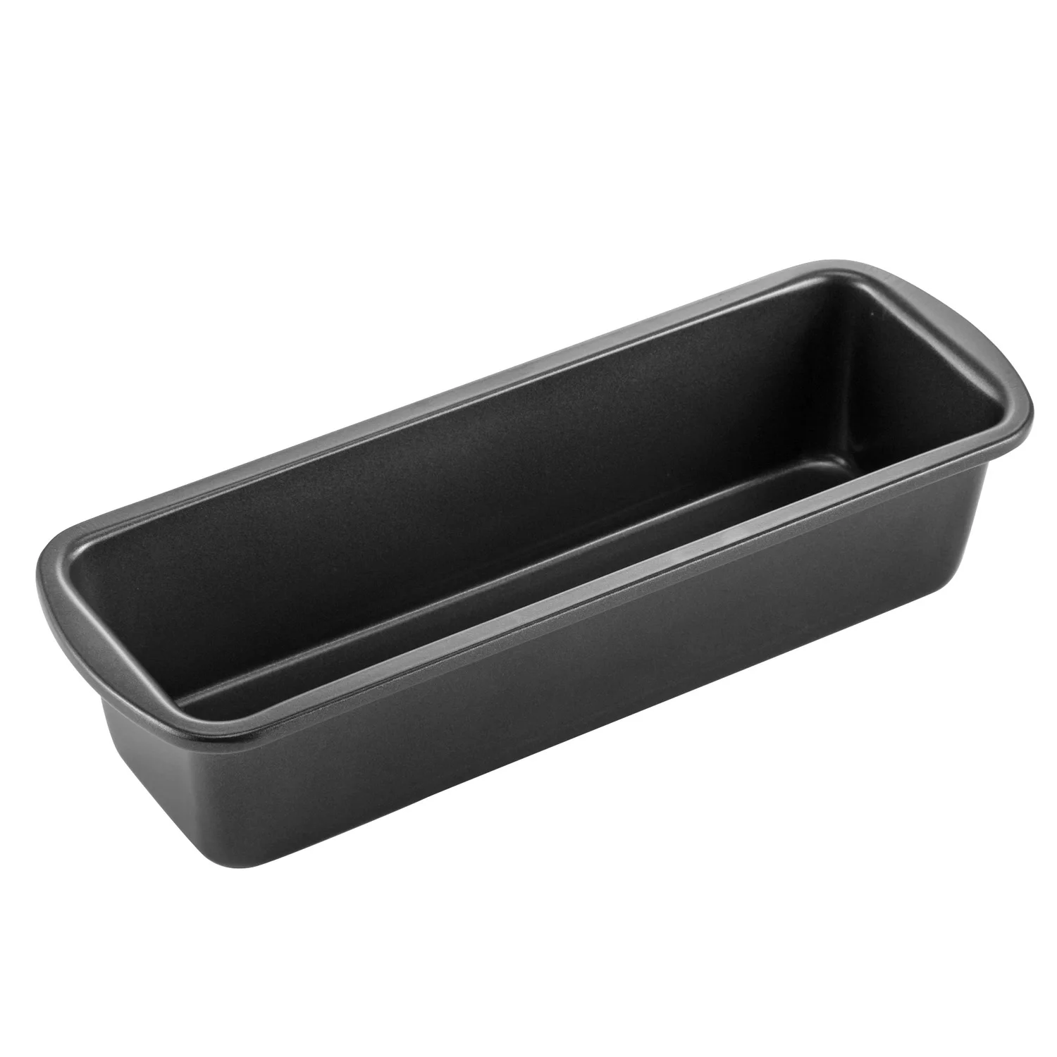 

CHEFMADE Black Strip Type Baking Tin Oven Tray Carbon Steel Long Shape Non-Stick Bread Loaf Pan, Silver black