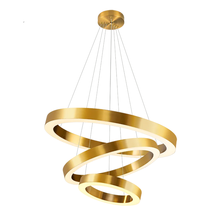 kitchen living room minimalist design aluminum decor big nordic metal pendant light 10ft round 20w