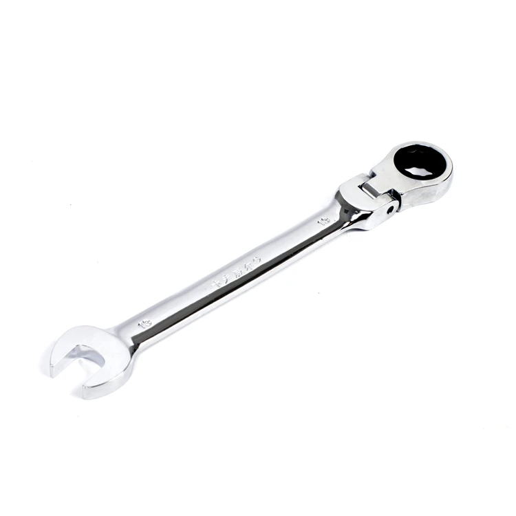 

KAFUWELL WR5113H Ratchet Handle Polished Movable Head Ratchet Combination Tool Wrench