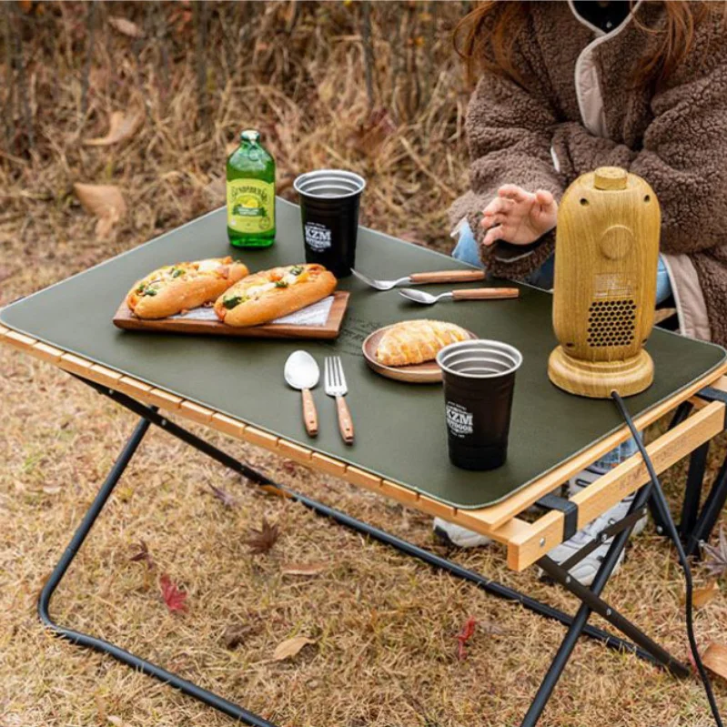 

Korea New Hot Suede Faux Leather Table Dining Mat Waterproof Outdoor Emotional Camping Supplies Tablecloth Desk Pad For Barbecue, As picture or customized