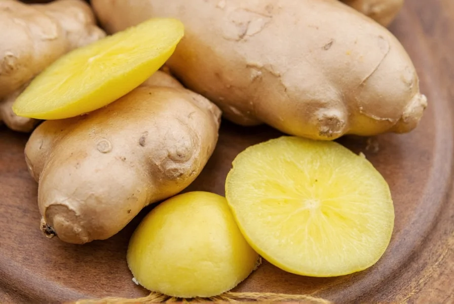 Different methods for peeling fresh ginger root