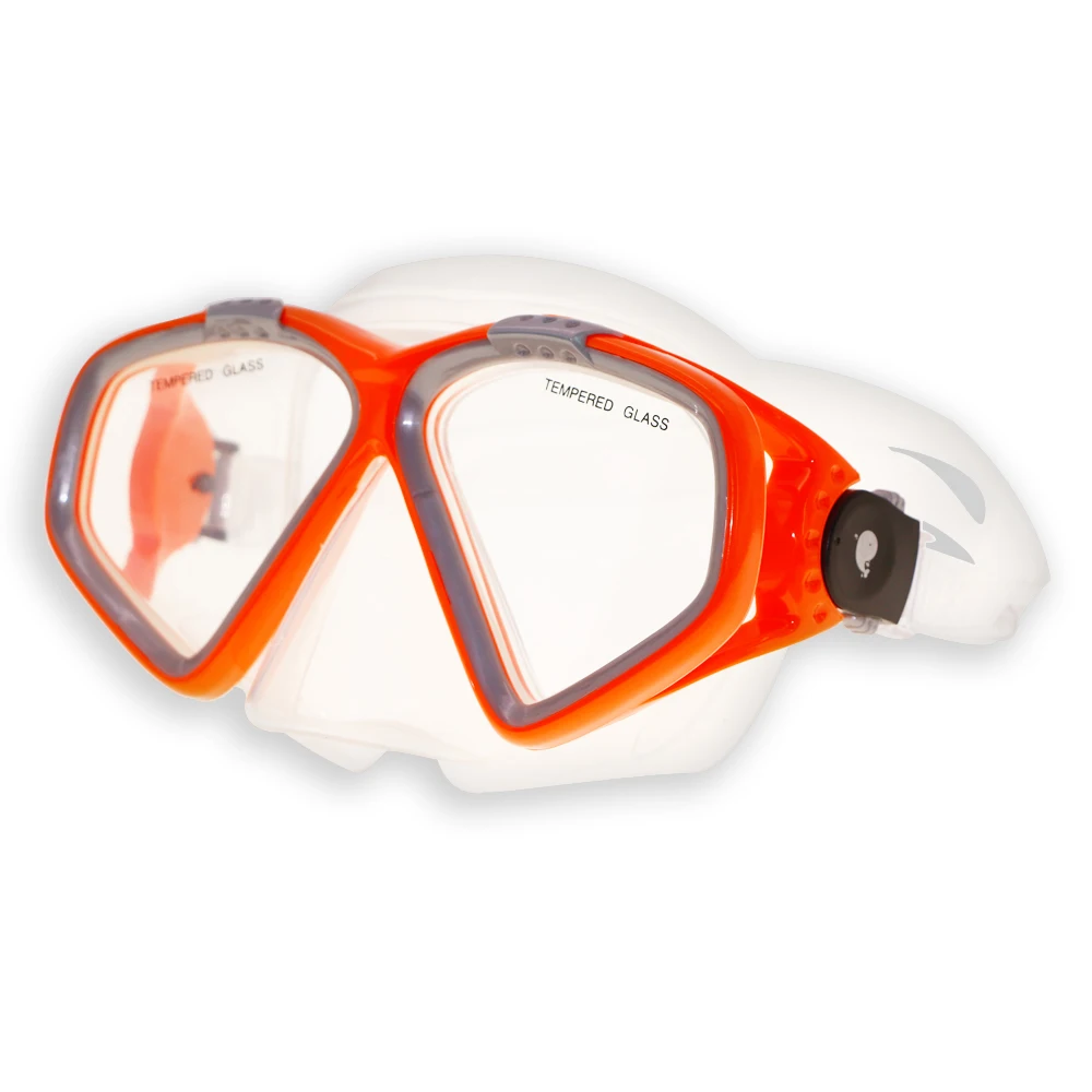 

best cheap anti underwater outdoor sports fog adults full face diving snorkel mask, Org/slv, yellow/black ,silver/blue ,silver/green