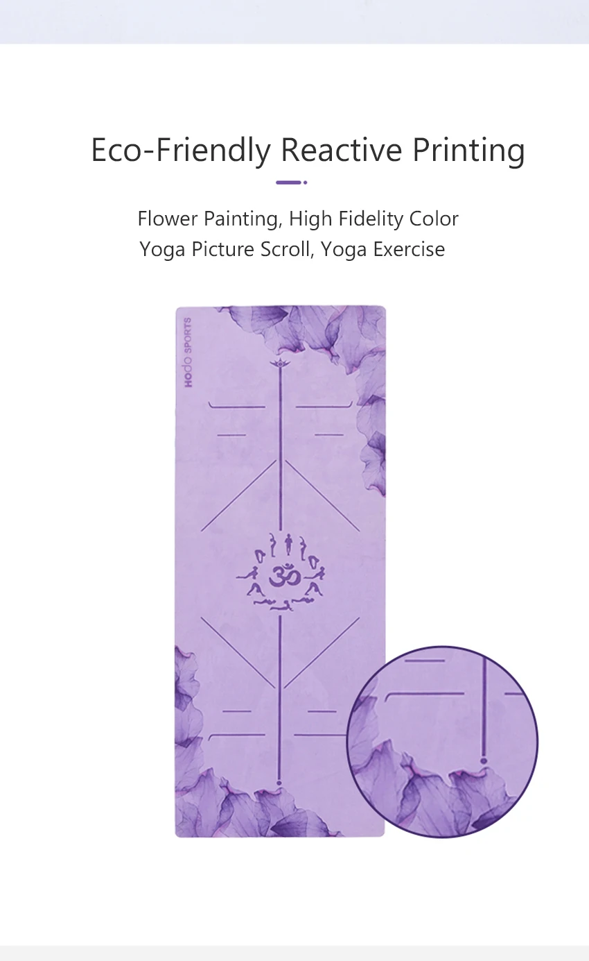 yoga mat eco friendly custom