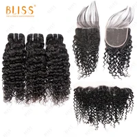 

Bliss Mongolian Afro Kinky Curly Hair Brazilian Hair Meche Bresilienne Mongolian Kinky Curly Hair with Closure