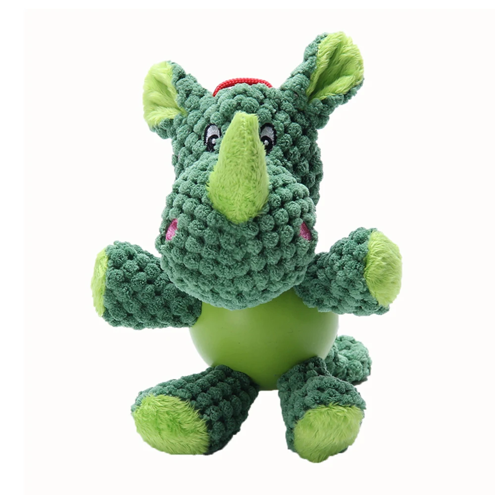

Personalized fashion design rhinoceros toy for pet with manufacturer price, Picture shows