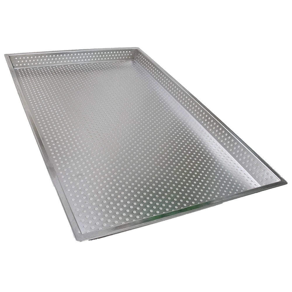

40x60cm Stainless steel perforated baking tray