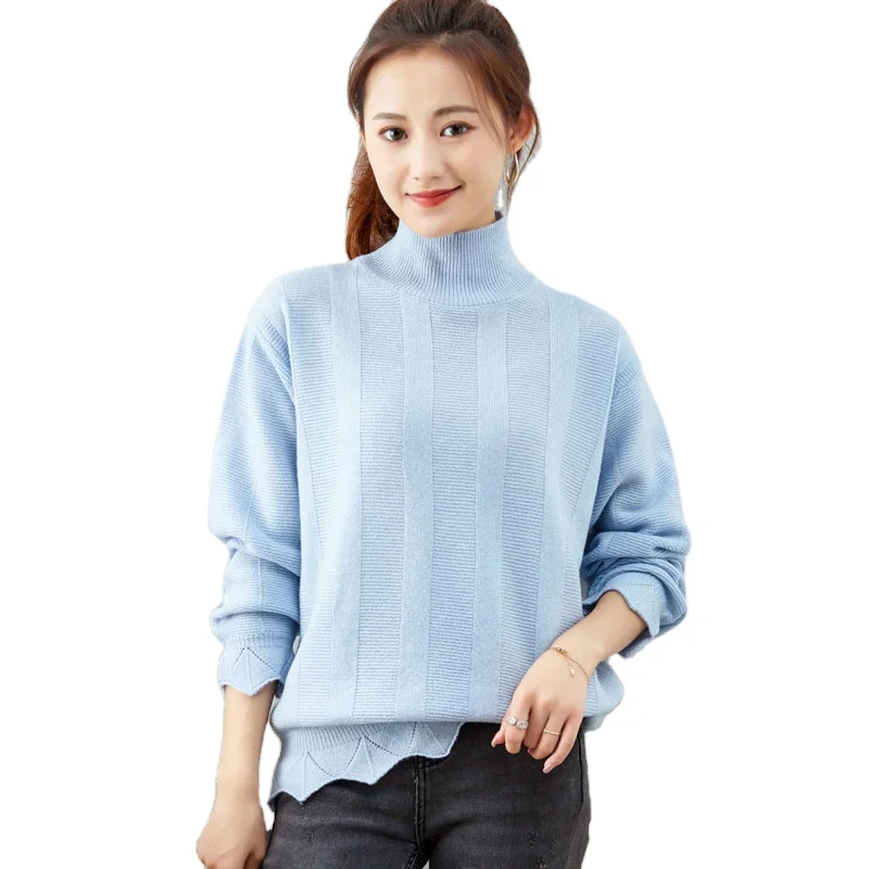 

2021 Hot Wholesale Beautiful Soft Comfortable Knit Sweater Set, Customized color