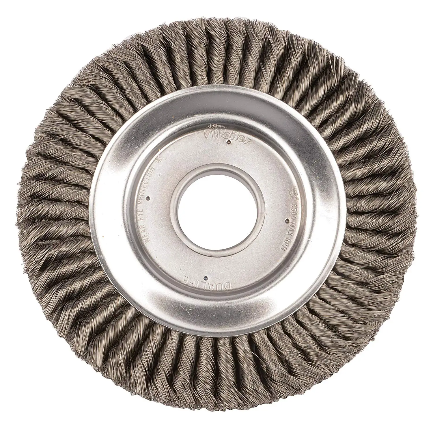 Twisted Stainless Steel Wire Wheel Brush with Round Holel from PEXCRAFT
